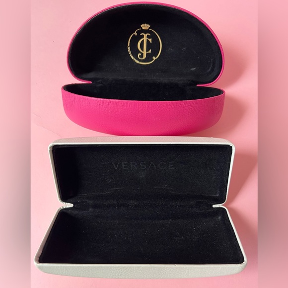 Versace & Juicy Couture Sunglasses Eye Glasses Hard Clamshell Case Lot - Picture 6 of 14